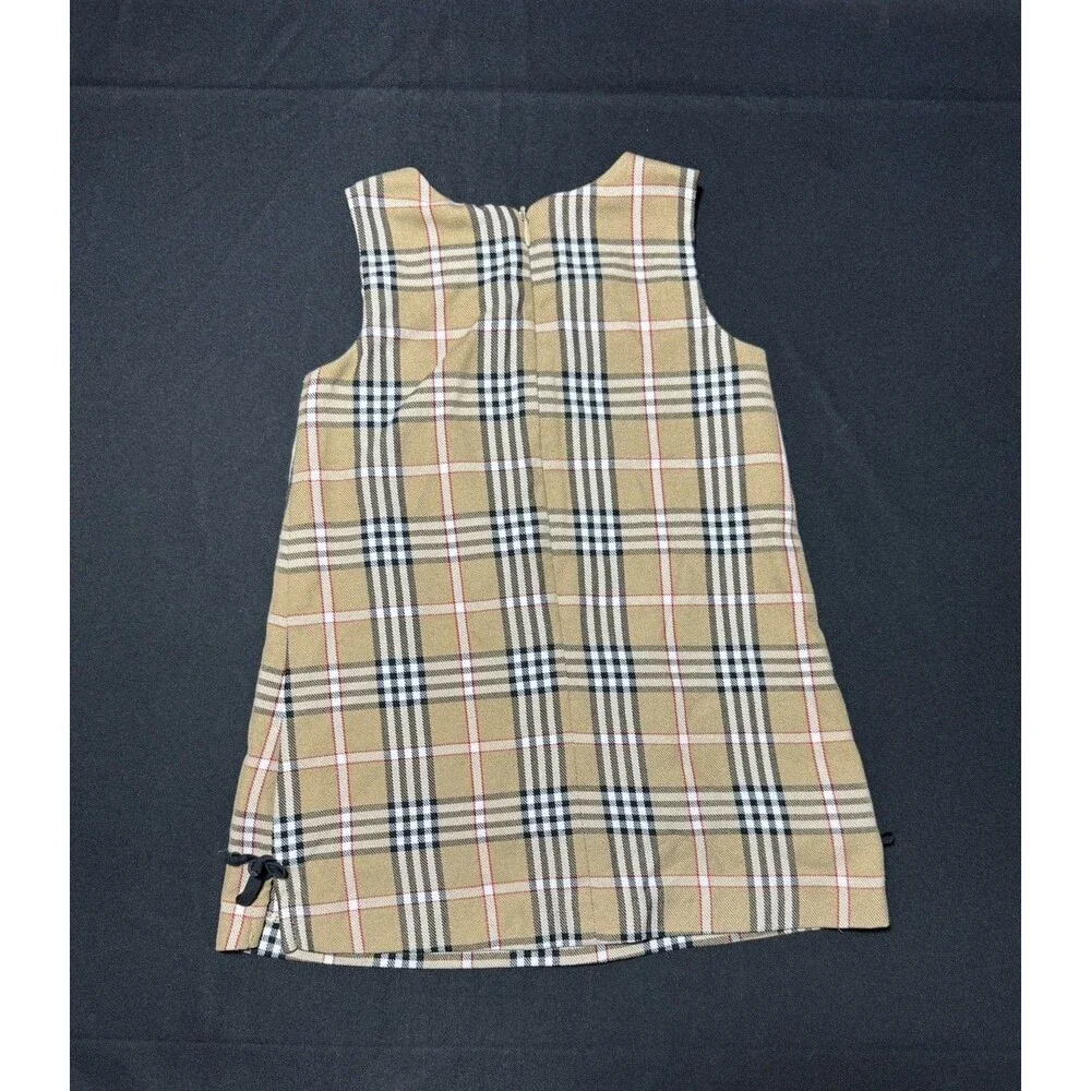 VTG Cottontail Originals Girls' 2T Plaid Dress US Made Preppy Retro Classic